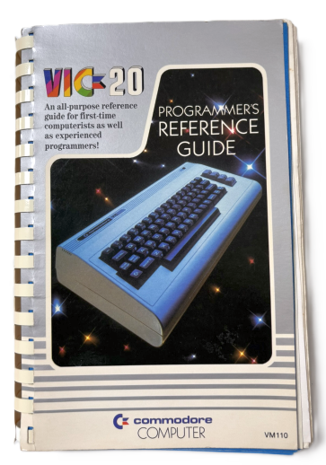 commodore vic 20 programmers reference guide   front